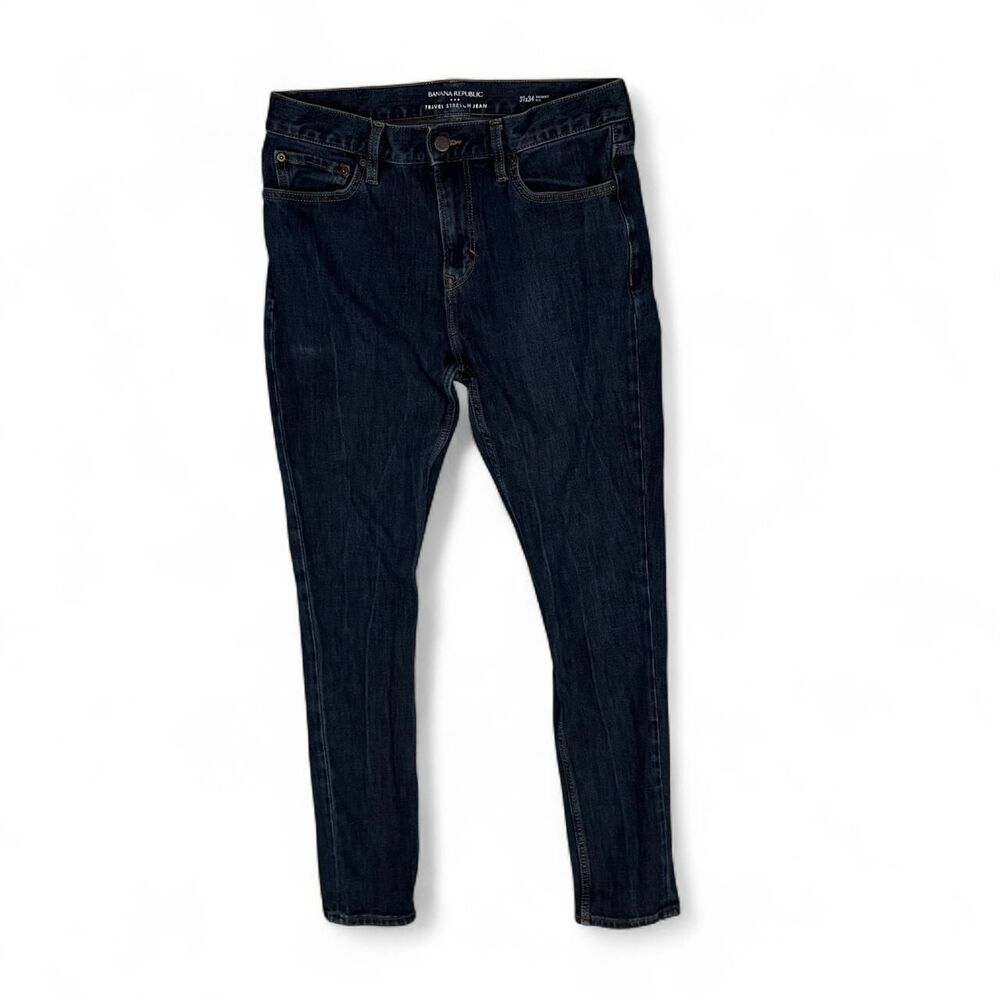 Banana-republic Men's Blue and Navy Jeans